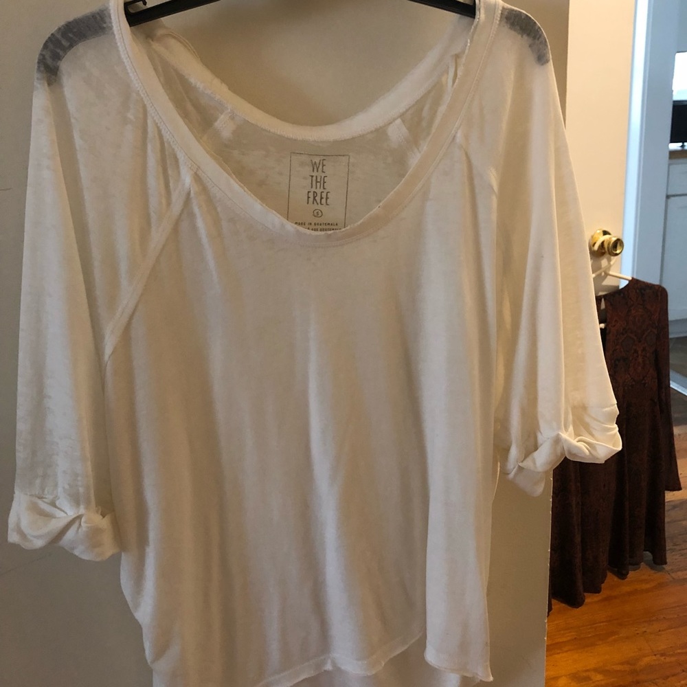 White free people top